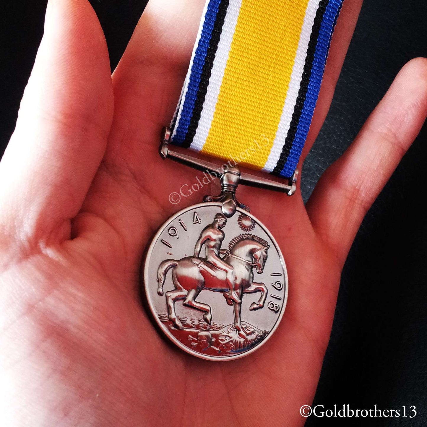 5X SET MILITARY MEDAL GEORGE CROSS MILITARY CROSS BRITISH WAR & VICTORY COPY