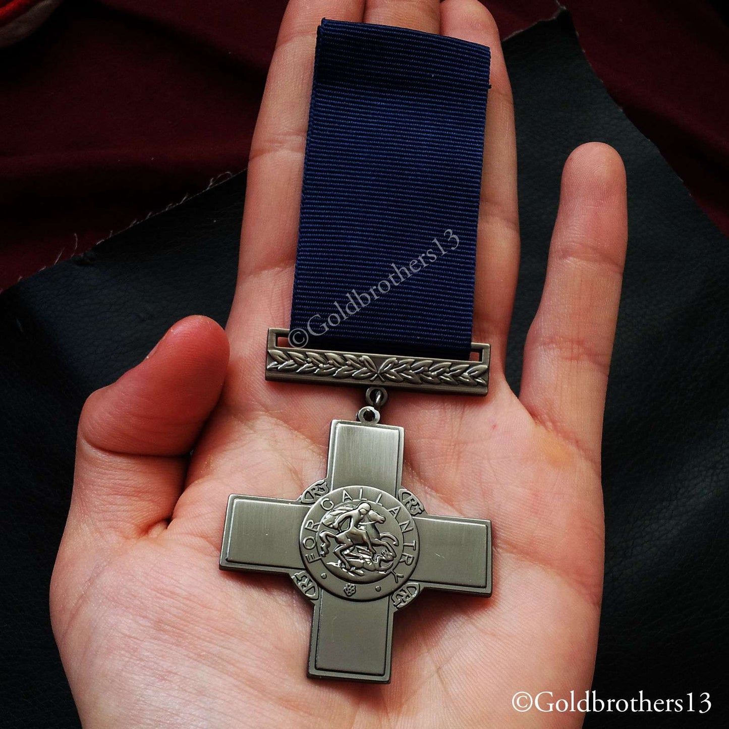 5X SET MILITARY MEDAL GEORGE CROSS MILITARY CROSS BRITISH WAR & VICTORY COPY